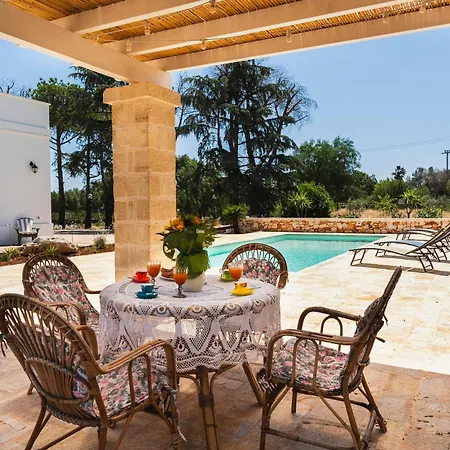 Villa Antonia With Private Pool, Garden, Wifi-casaurea Francavilla Fontana